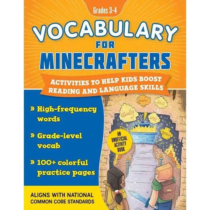 Vocabulary For Minecrafters Grades 3-4