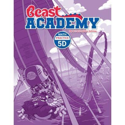 Beast Academy: Math 5D (Practice Book)