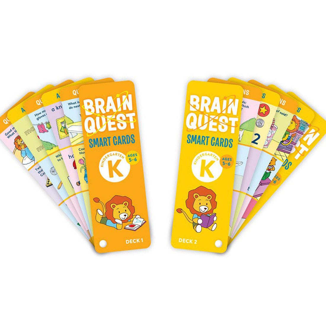 Brain Quest Kindergarten Smart Cards Revised 5th Edition