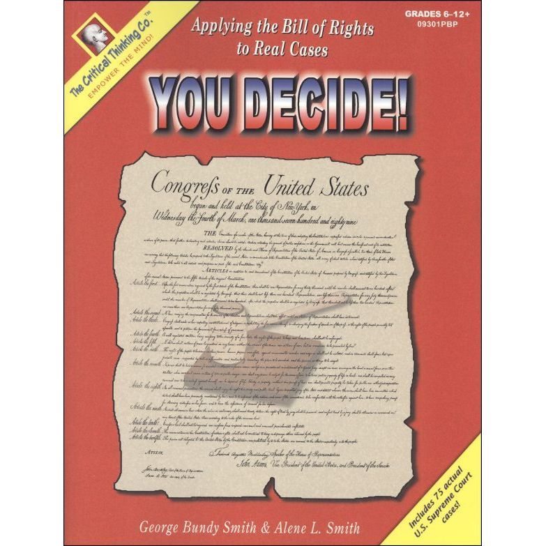 Critical Thinking: You Decide!