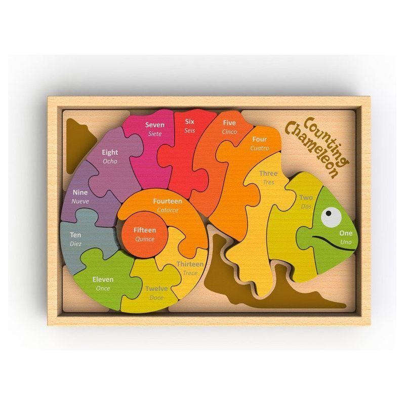 Begin Again: Counting Chameleon Puzzle