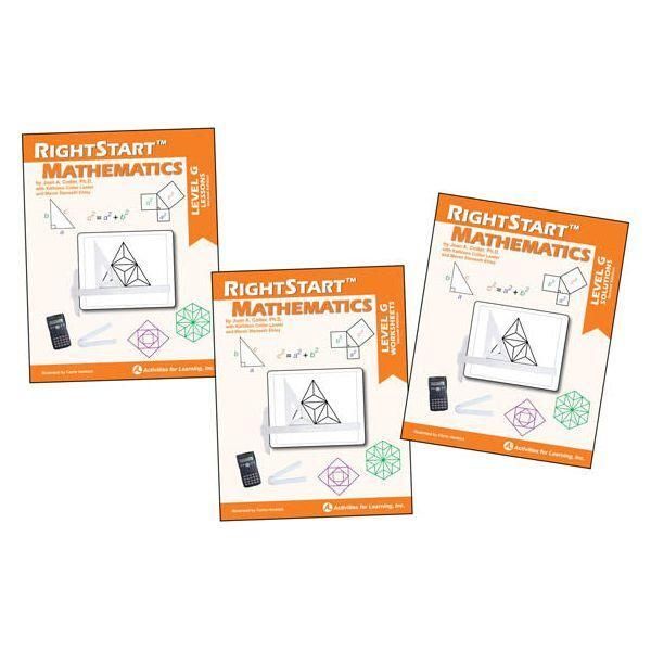 RightStart„¢ Mathematics Level G Second Edition Book Bundle