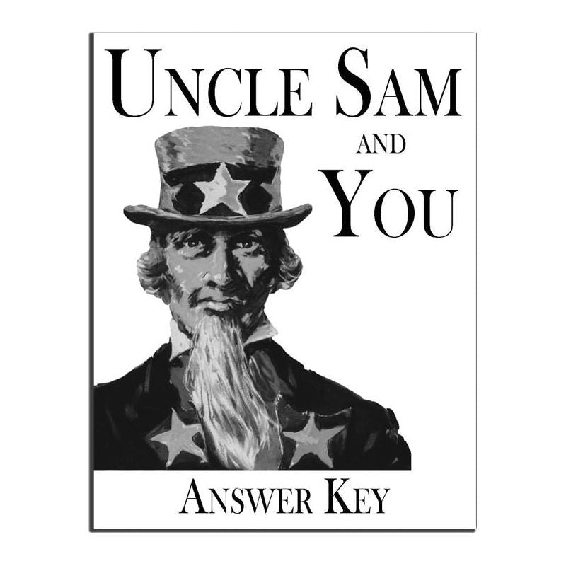Notgrass: Uncle Sam and You Answer Key