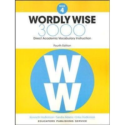 Wordly Wise 3000 Student Book, 4th Edition, Grade 4