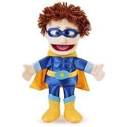 Silly Puppet: Superhero Boy14 Inch (peach)