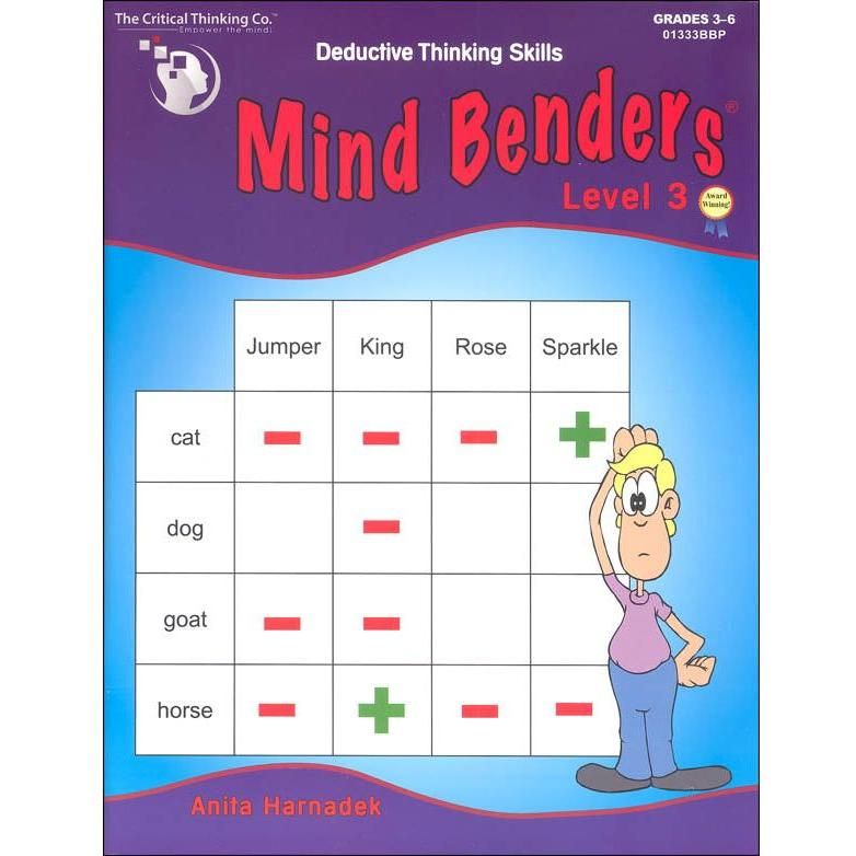 Critical Thinking Company Mind Benders Level 3