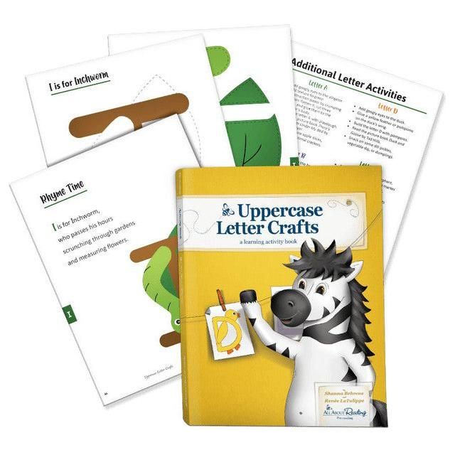 All About Pre-Reading: Uppercase Letter Crafts