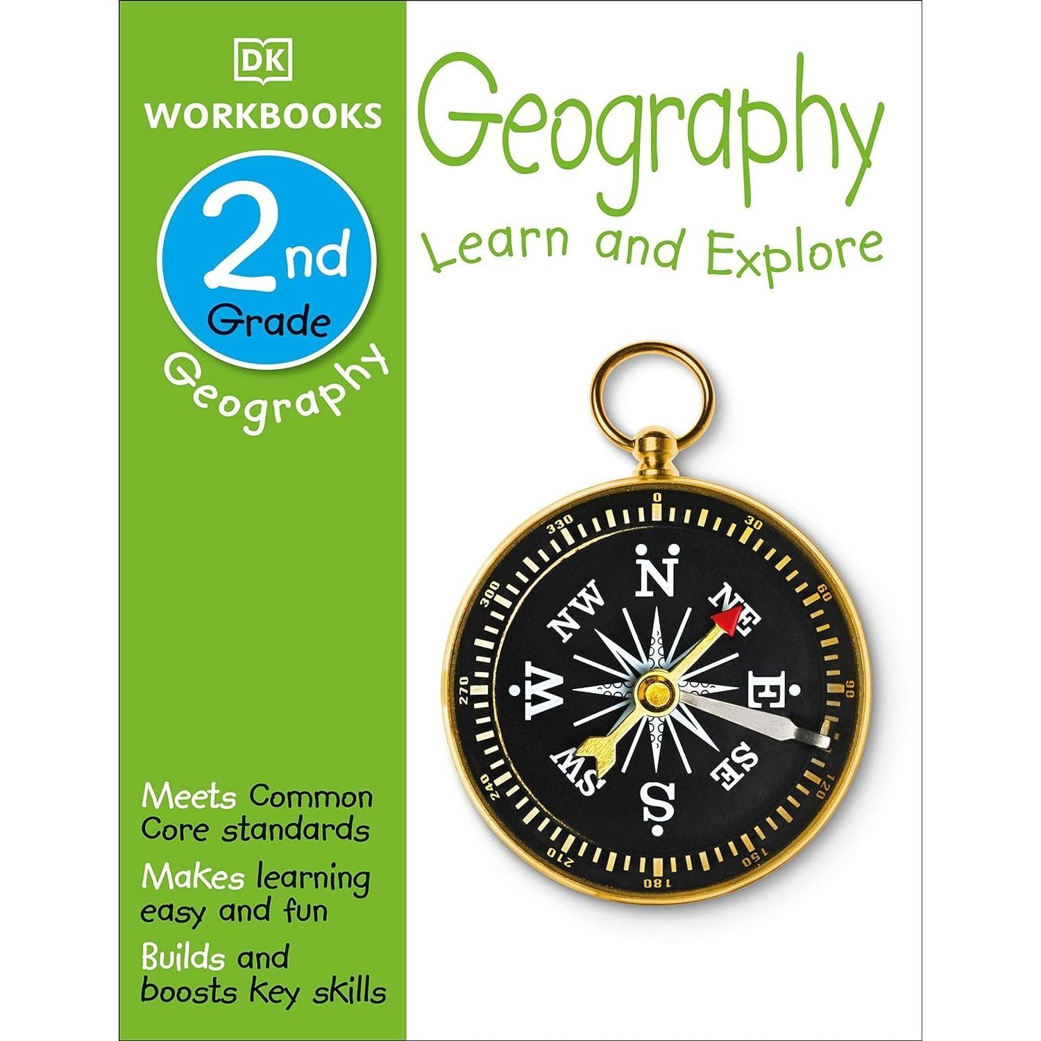 DK Geography Learn and Explore 2nd Grade Workbook