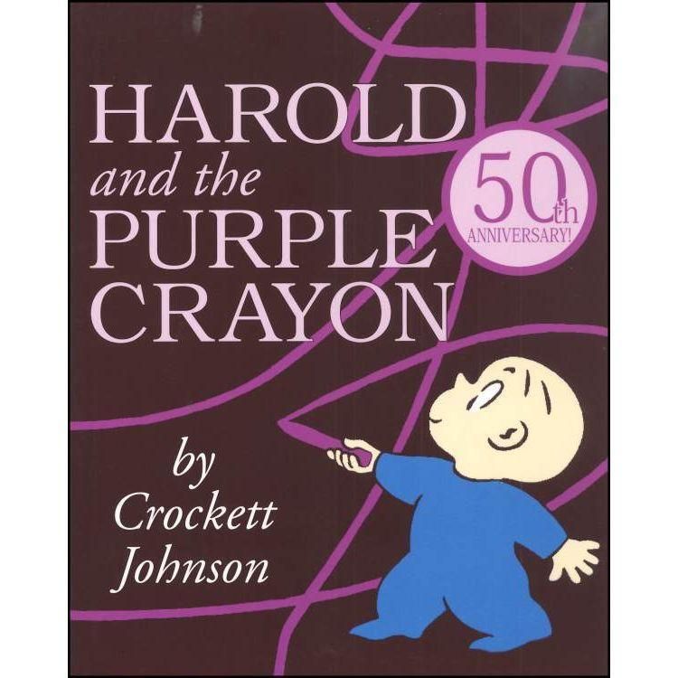 Harold and the Purple Crayon Picture Book