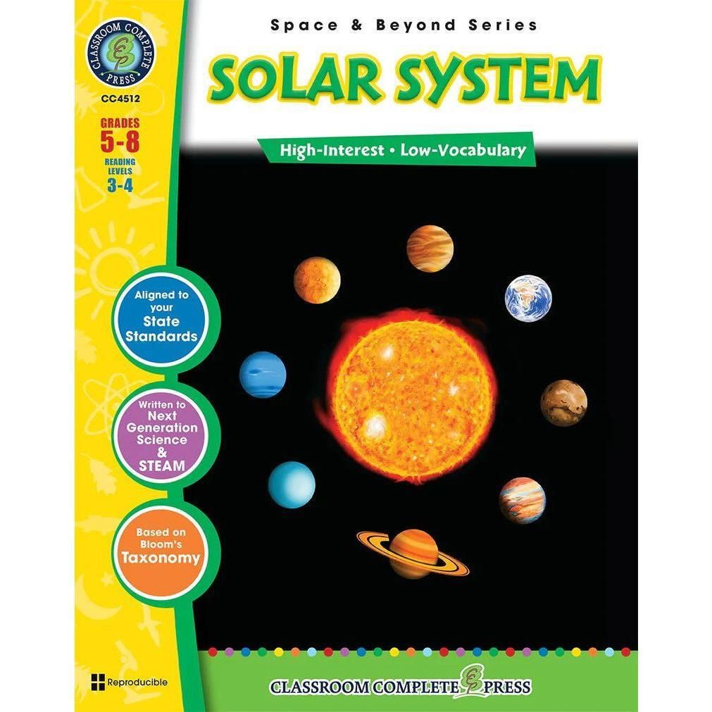 Classroom Complete Press: Solar System Workbook