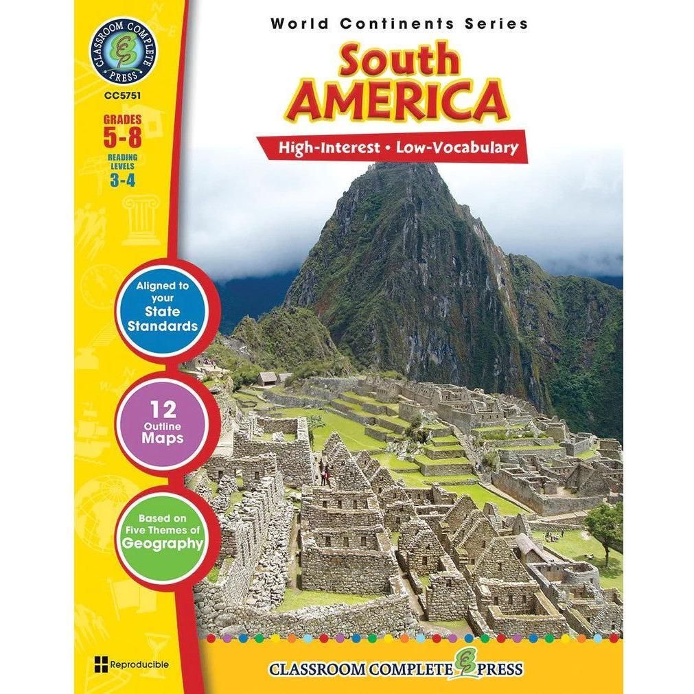 Classroom Complete Press: South America Workbook