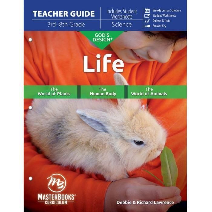 Masterbooks God's Design: Life Science Teacher's Guide