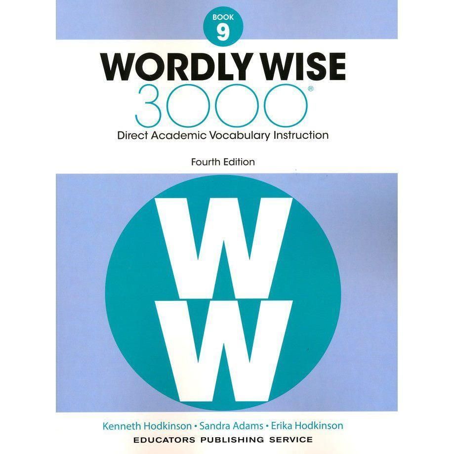 Wordly Wise 3000 Student Book, 4th Edition, Grade 9