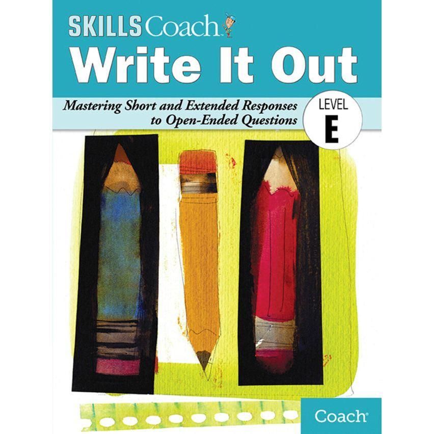 Write It Out, Student Edition, Level E