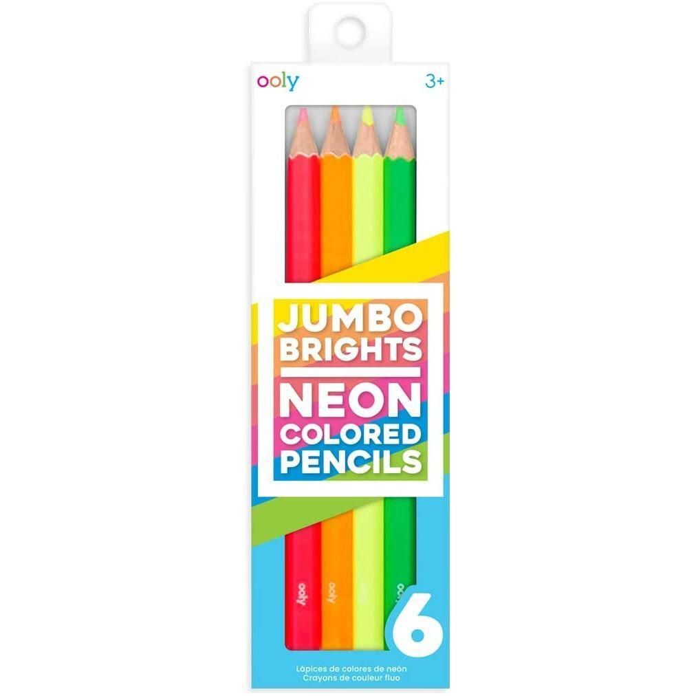 Ooly: Jumbo Brights Neon Colored Pencils