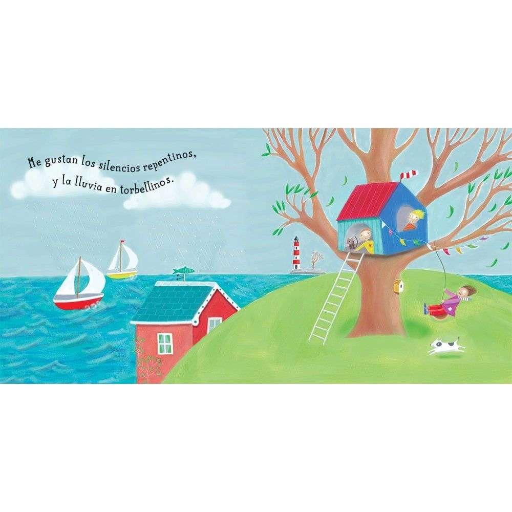 Me gusta el viento Spanish Board Book