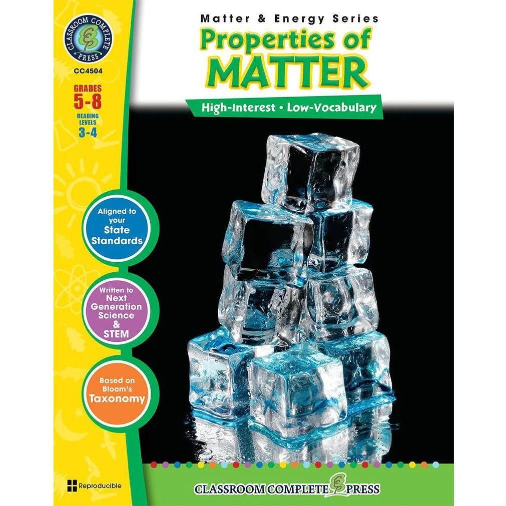 Classroom Complete Press: Properties of Matter Workbook