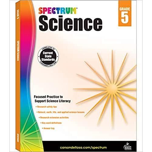 Spectrum: Science Workbook Grade 5