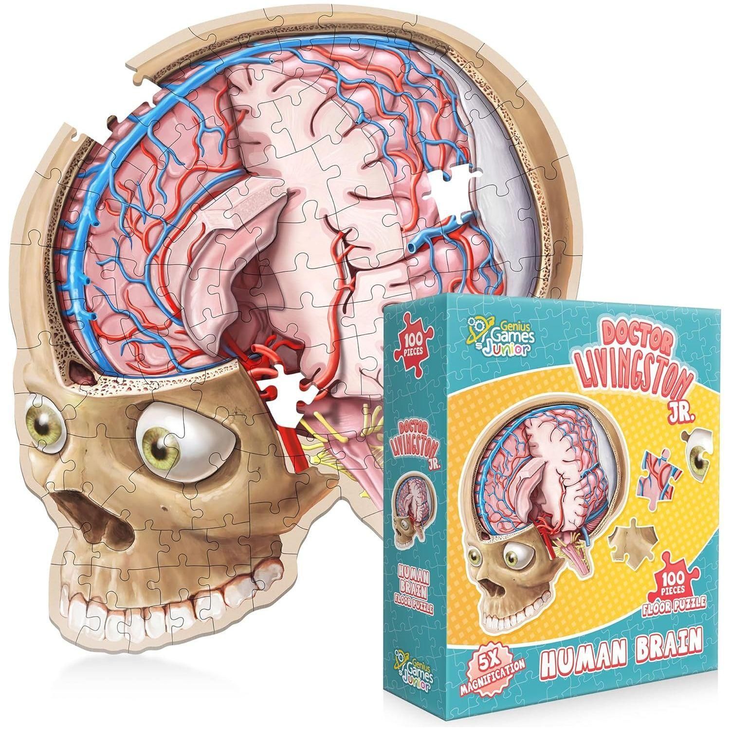 Dr. Livingston Jr. Human Brain Floor Puzzle