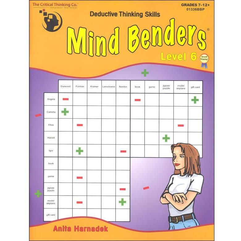 Critical Thinking Company Mind Benders Level 6