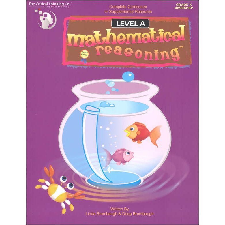 Critical Thinking Company Mathematical Reasoning Level A