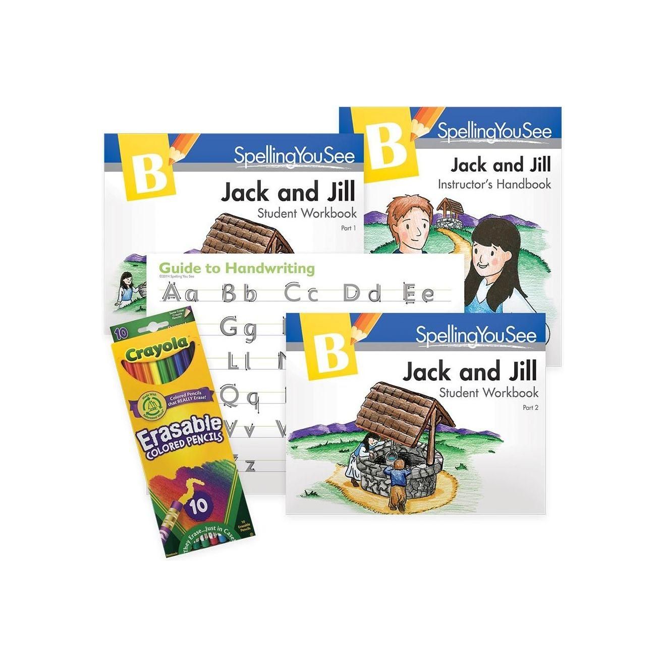 Spelling You See: Jack and Jill Universal Set B