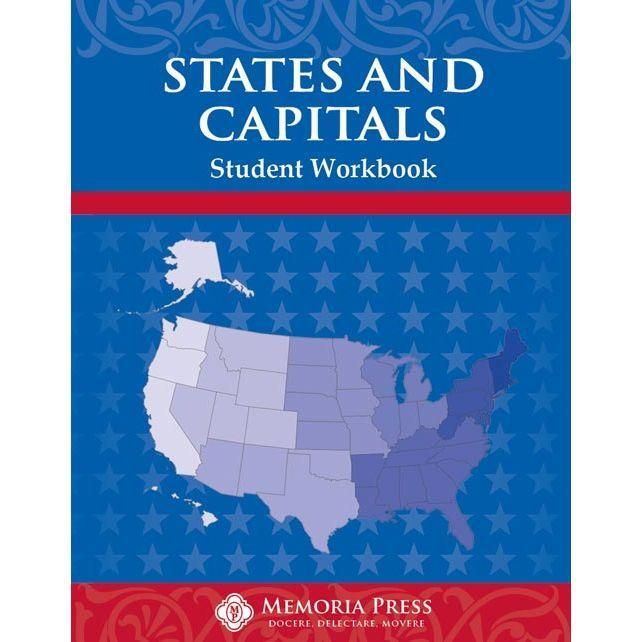 Memoria Press: States & Capitals Student Workbook