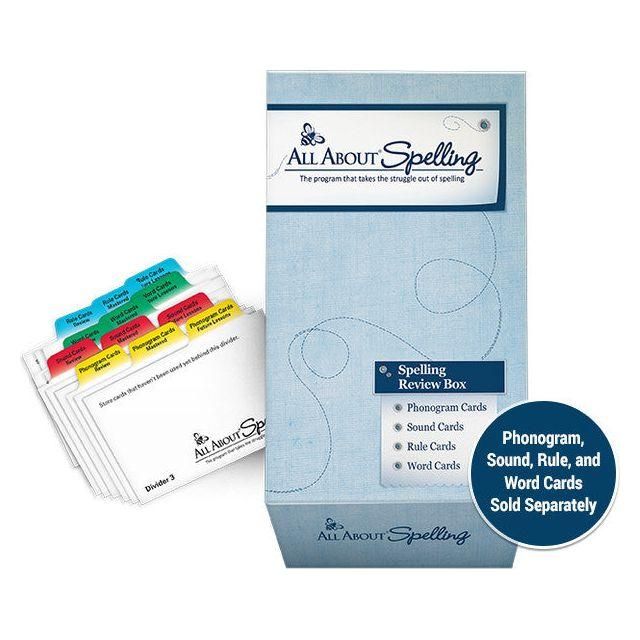 All About Spelling: Spelling Review Box