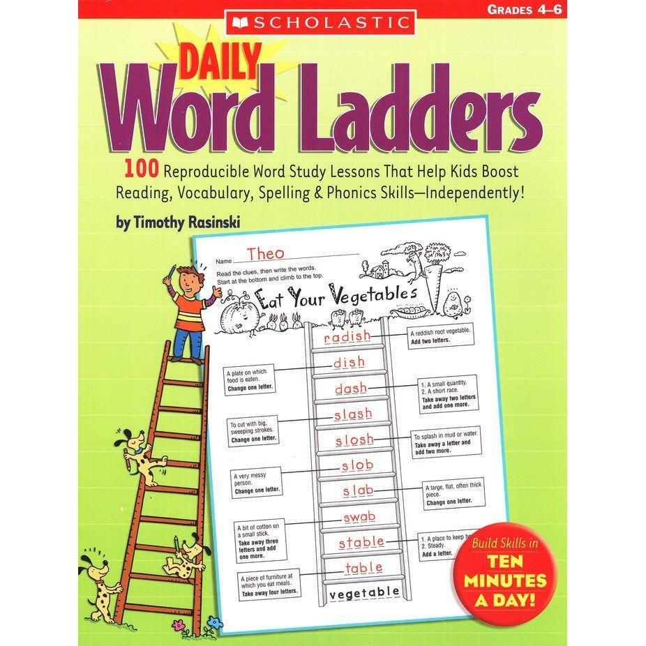 Scholastic: Daily Word Ladders Grades 4-6