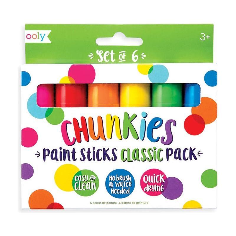 OOLY: Chunkies Paint Sticks (Set Of 6)