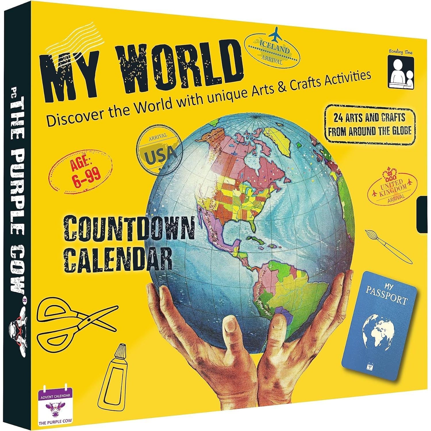 The Purple Cow: Advent Calendar My World