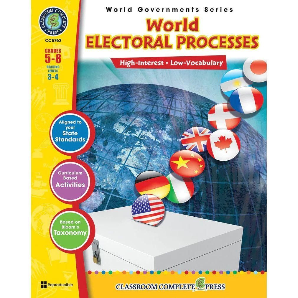 Classroom Complete Press: World Electoral Processes Workbook