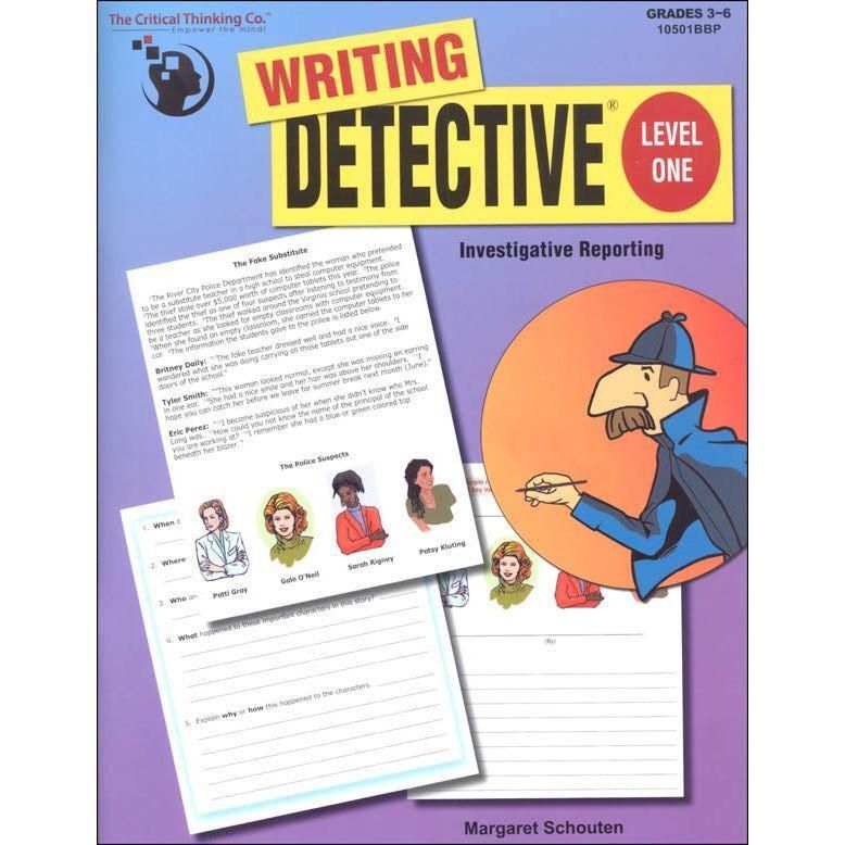 Critical Thinking Company Writing Detective Level 1