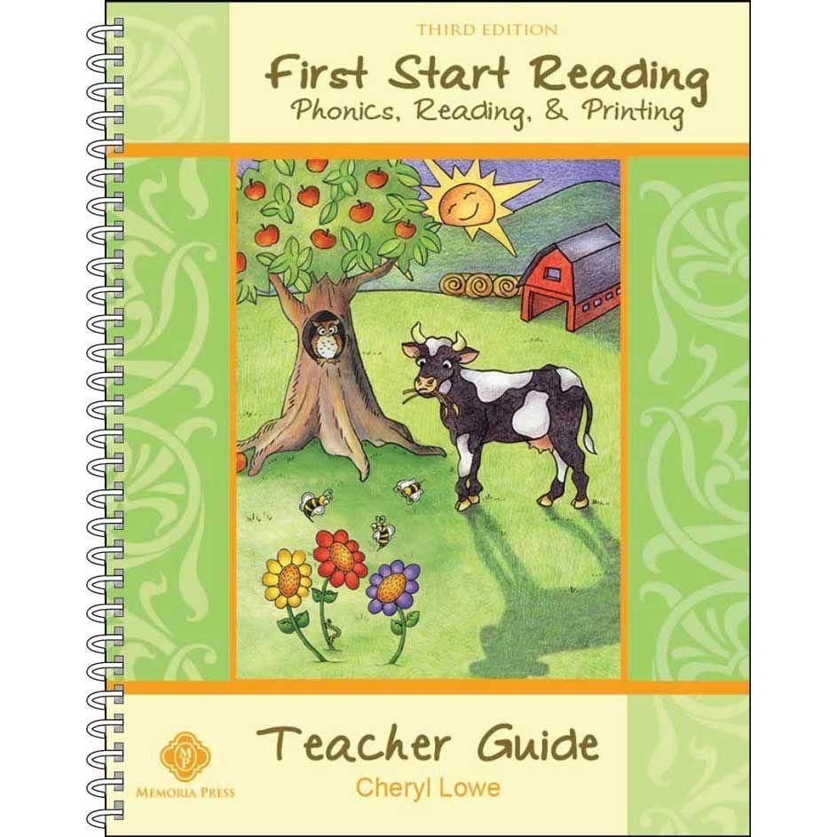 Memoria Press: First Start Reading, Teacher Guide (A-D)
