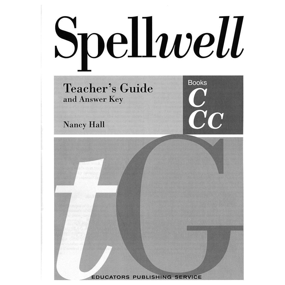 Spellwell Levels C and CC Teacher's Guide
