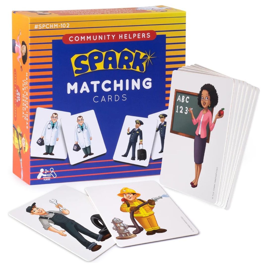 SPARK Community Helpers Matching Game