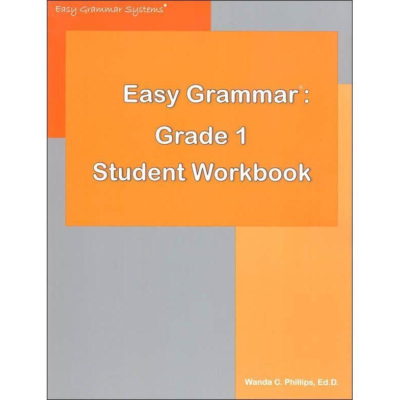 Easy Grammar: Grade 1 Student Workbook