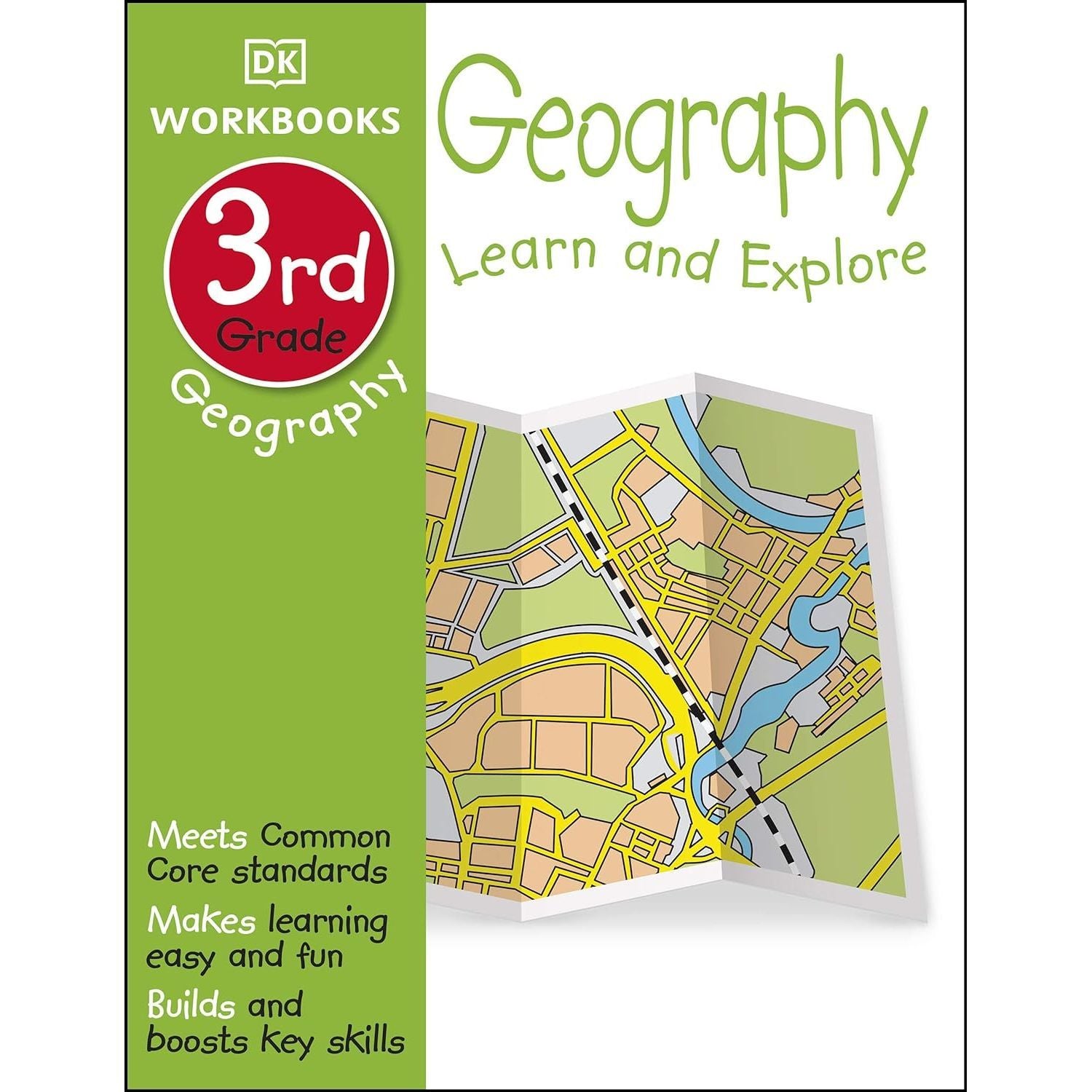 DK Geography Learn and Explore 3rd Grade Workbook