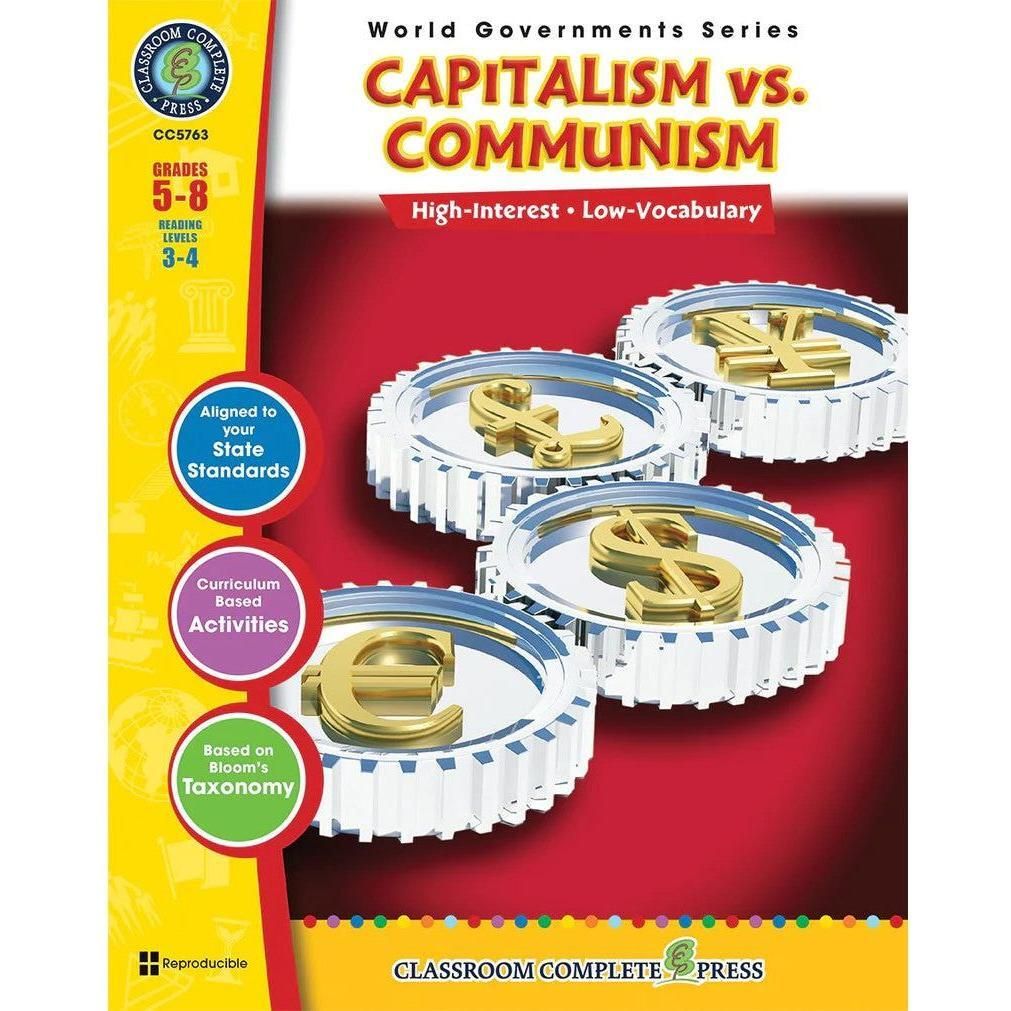 Classroom Complete Press: Capitalism vs. Communism Workbook