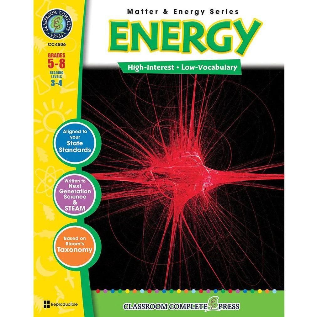 Classroom Complete Press: Energy Workbook