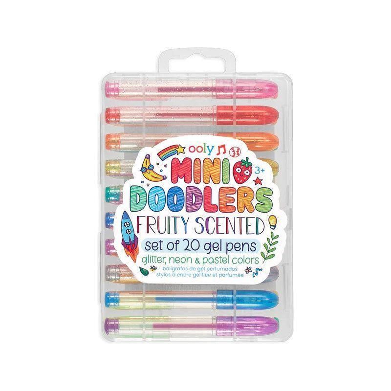 OOLY: Mini Doodlers Fruity Scented Gel Pens (Set Of 20)