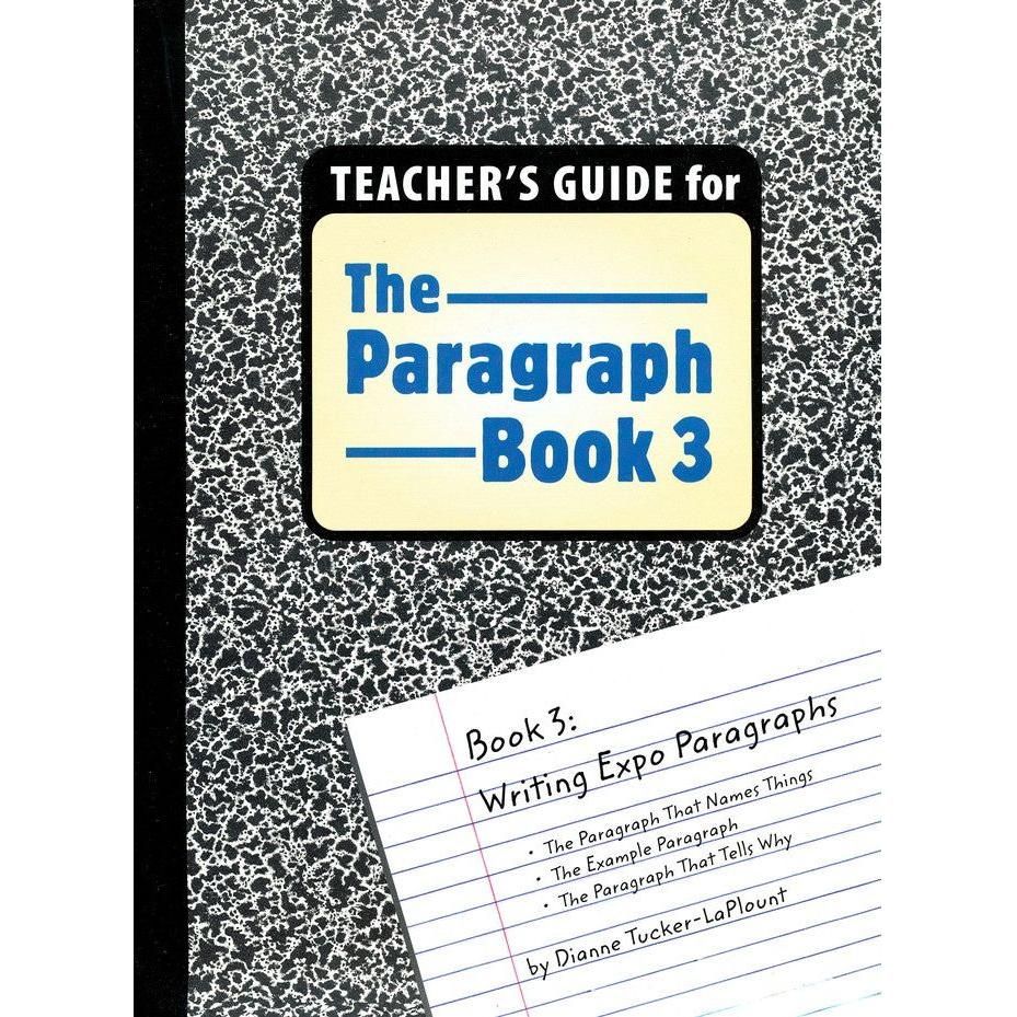 The Paragraph Book 3, Teacher's Guide