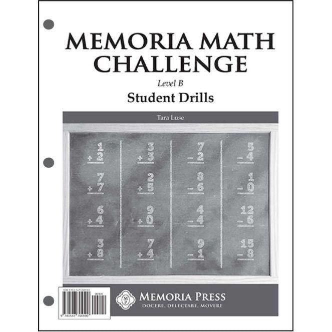 Memoria Math Challenge Level B Student