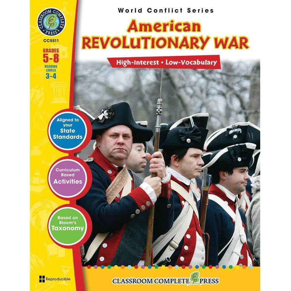 Classroom Complete Press American Revolutionary War Workbook