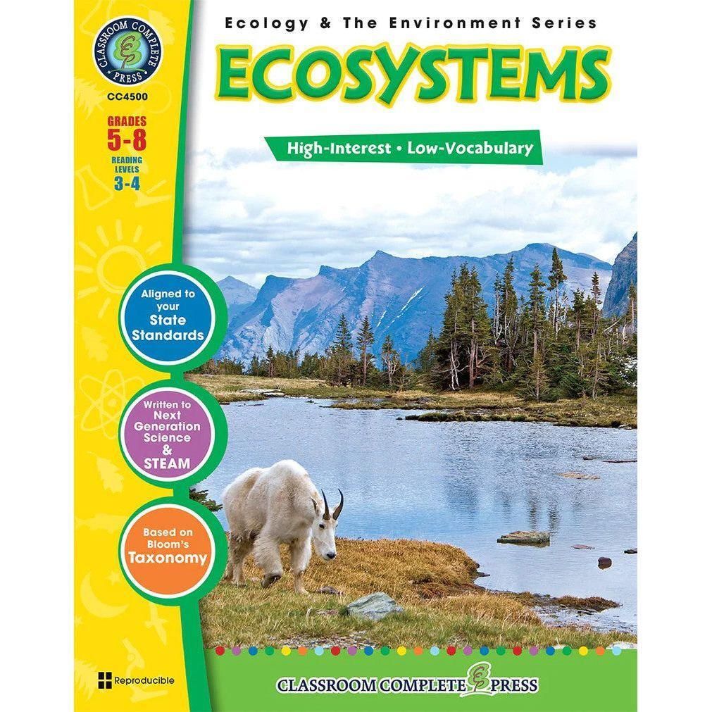 Classroom Complete Press: Ecosystems Workbook