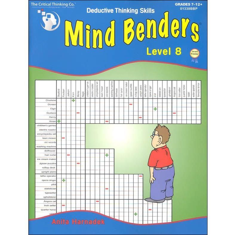 Critical Thinking Company Mind Benders Level 8