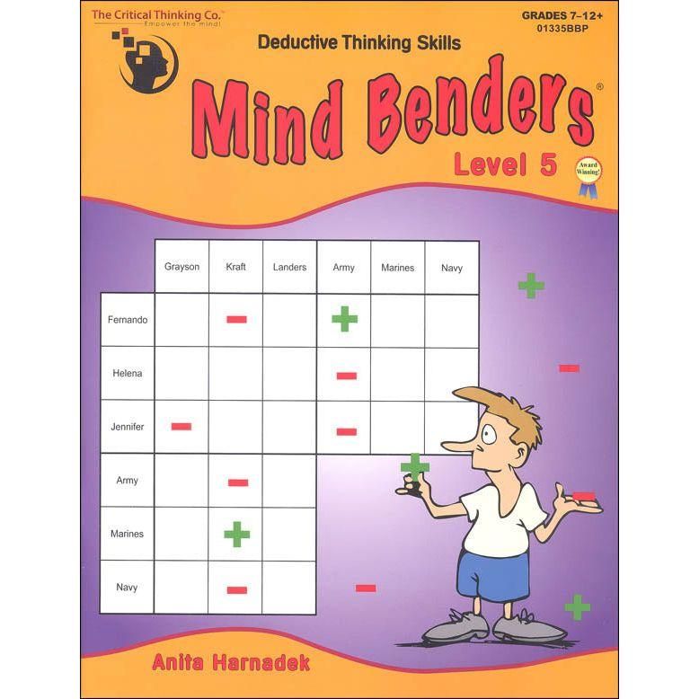 Critical Thinking Company Mind Benders Level 5
