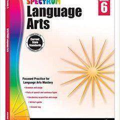 Spectrum: Language Arts Workbook Grade 6
