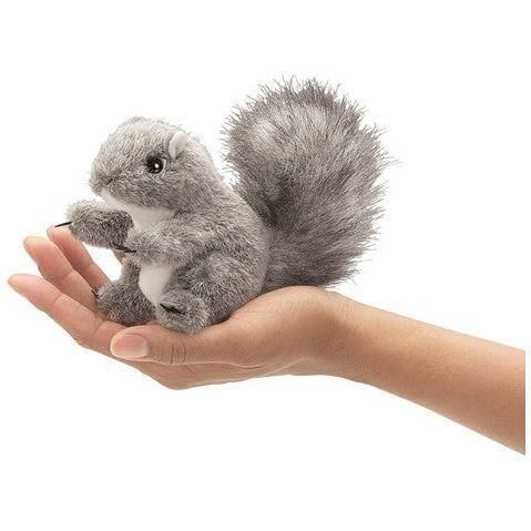 Folkmanis Mini Gray Squirrel Puppet