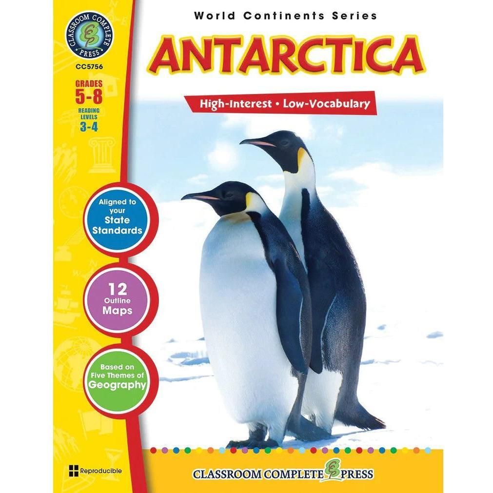 Classroom Complete Press Antarctica Workbook